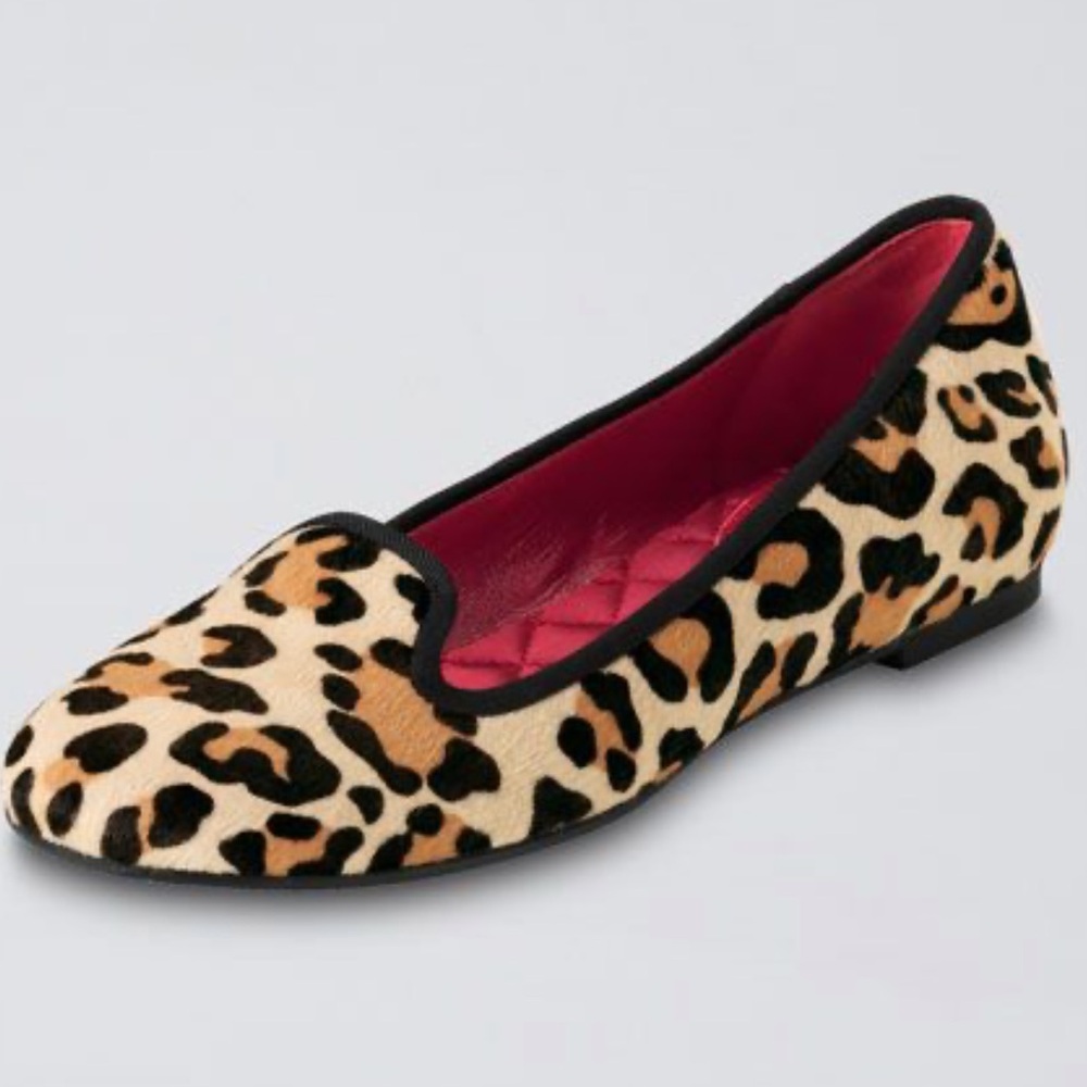 Cole Haan Air Morgan Animal Print Slip On Loafers Size 7